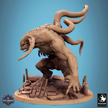 Malgorth -  Resin Miniature - Tabletop  miniature - Fantasy Miniature - 32mm - D&D -  Sci-fi Miniature - Papsikel DnD