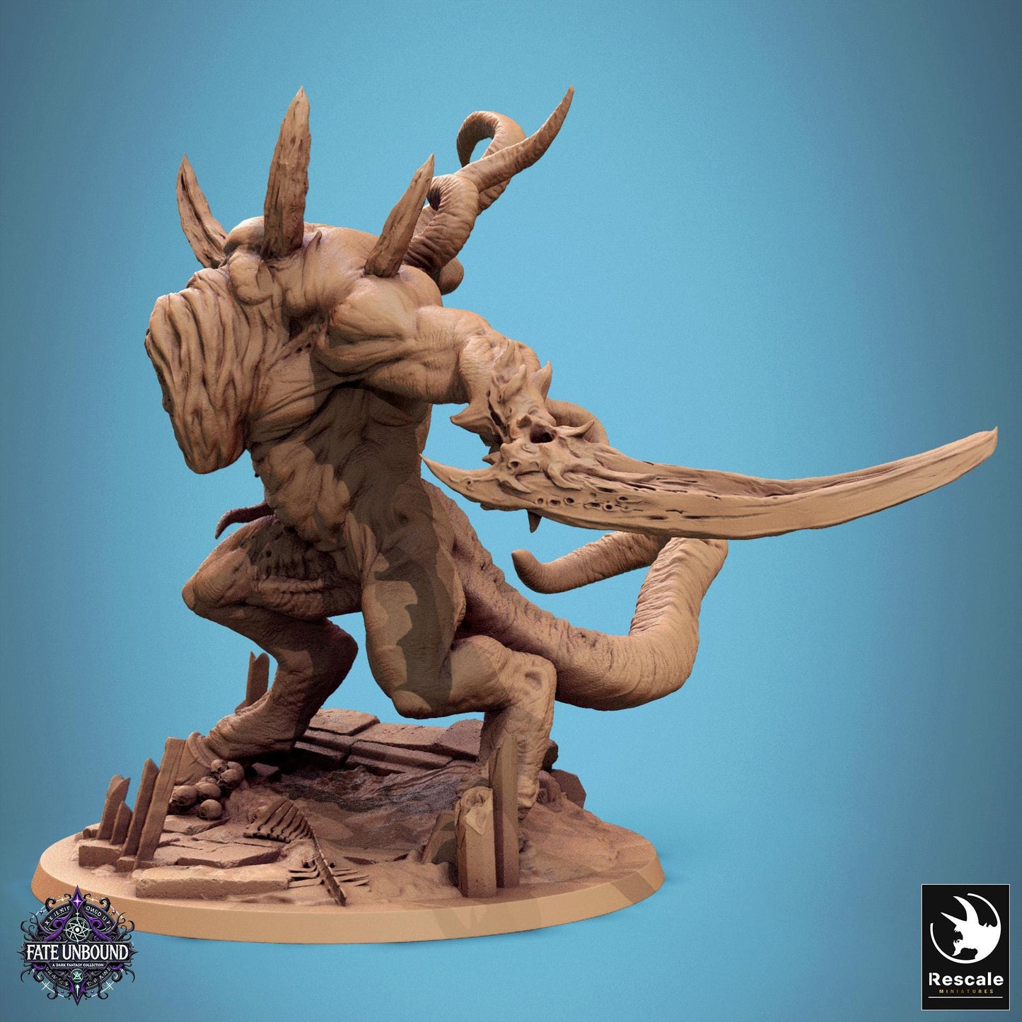 Nyarlok - Resin Miniature - Tabletop miniature - Fantasy Miniature - 32mm - D&D - Sci-fi Miniature - Papsikel DnD