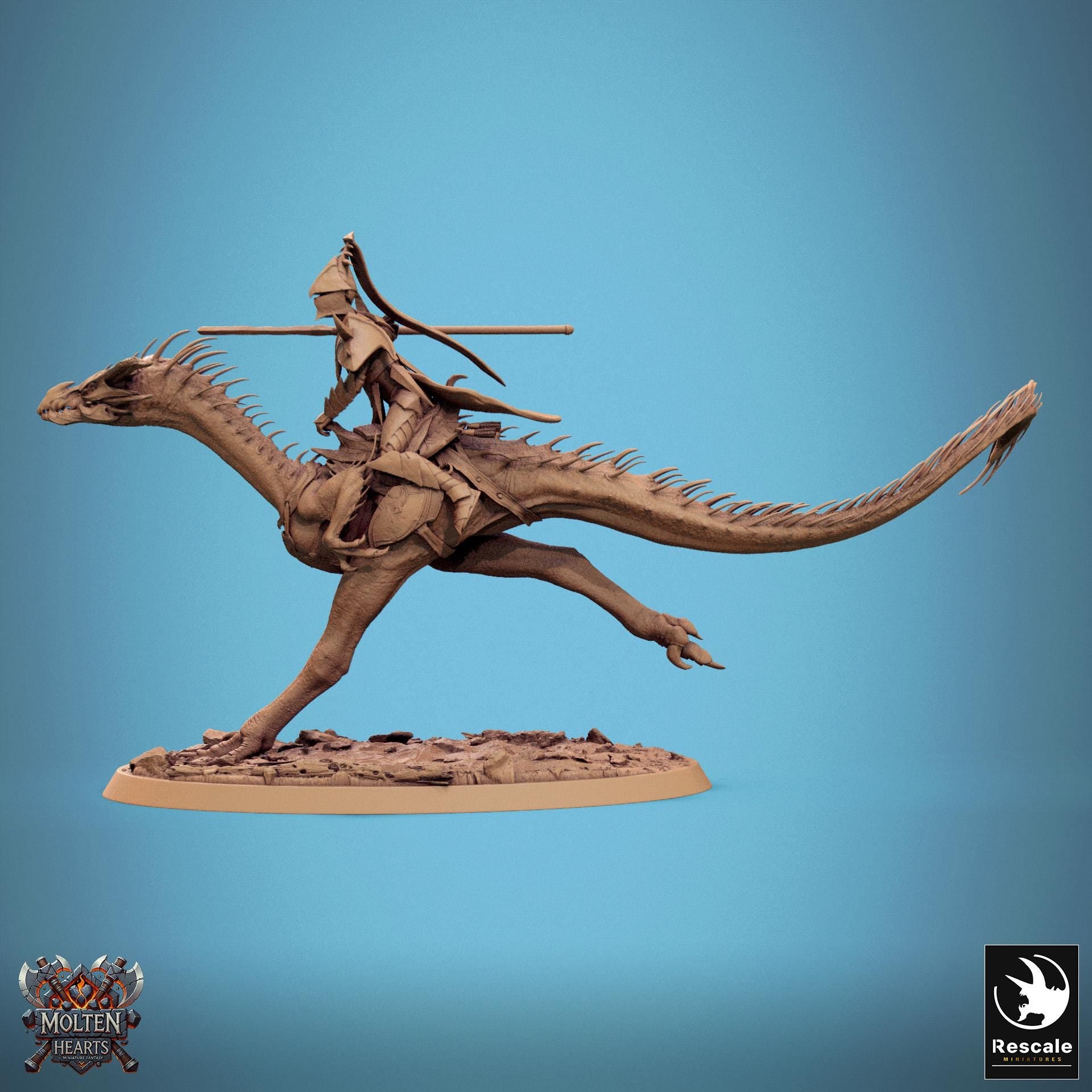 Avispyror - Resin Miniature - Tabletop miniature - Fantasy Miniature - 32mm - D&D - Sci-fi Miniature - Papsikel DnD