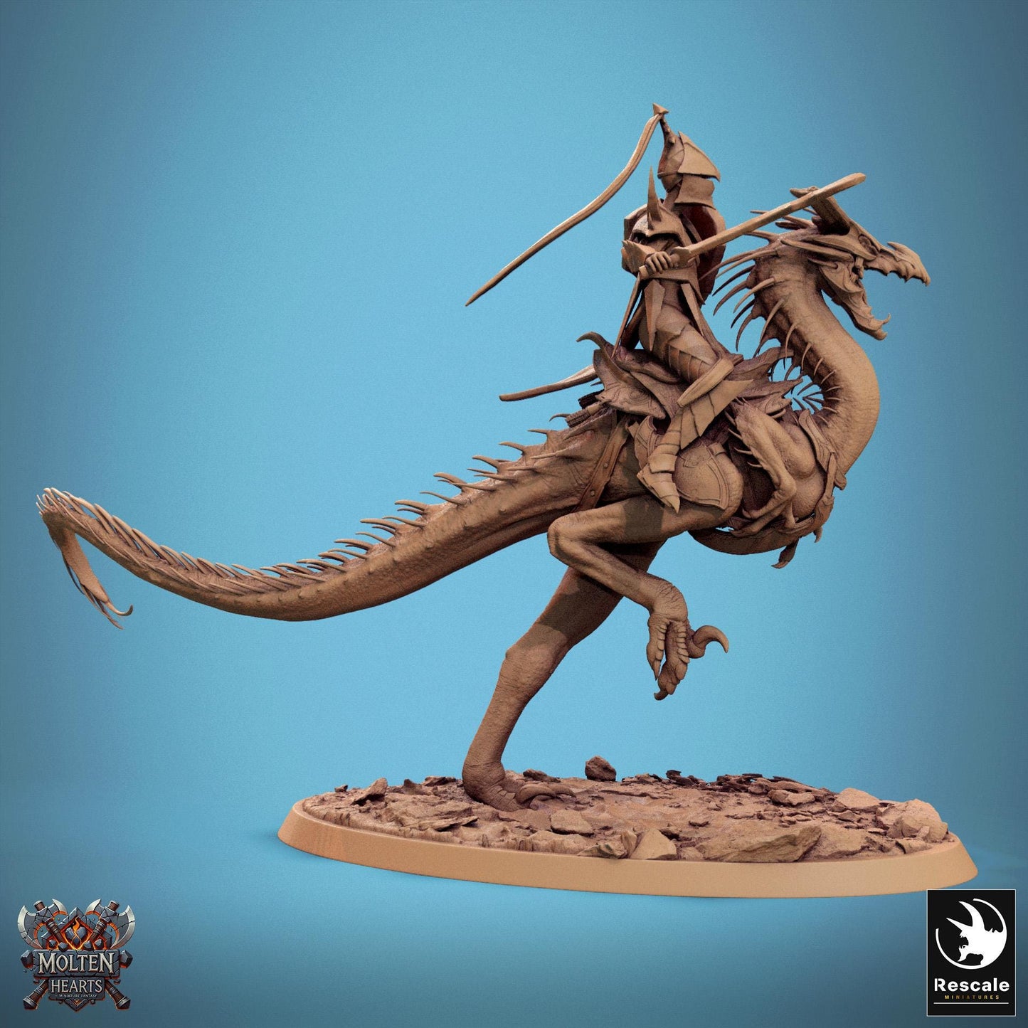 Avispyror - Resin Miniature - Tabletop miniature - Fantasy Miniature - 32mm - D&D - Sci-fi Miniature - Papsikel DnD