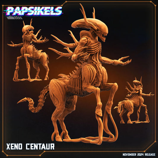 Xeno Centaur - Resin Miniature - Tabletop miniature - Fantasy Miniature - 32mm - D&D - Sci-fi Miniature- Papsikel