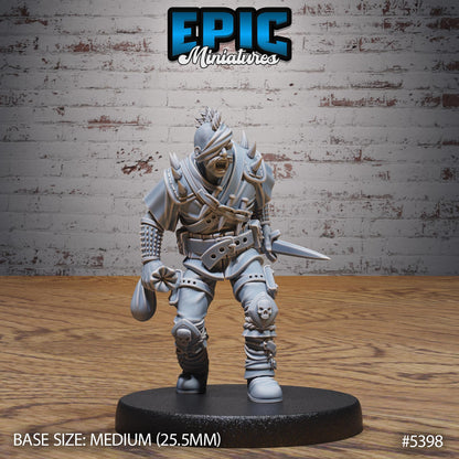 Bandits -  Resin Miniature - Tabletop  miniature - Fantasy Miniature - 32mm - D&D -  Sci-fi Miniature