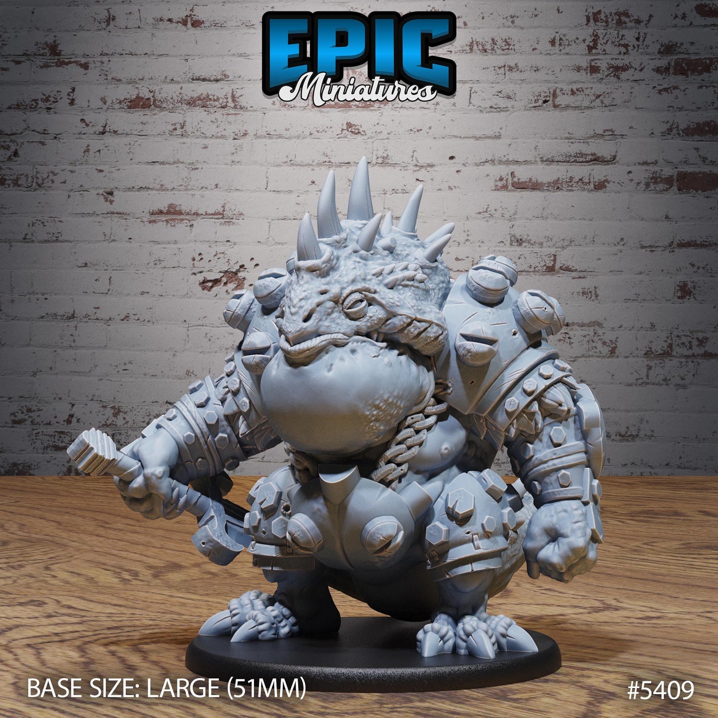 Lizard Bandits -  Resin Miniature - Tabletop  miniature - Fantasy Miniature - 32mm - D&D -  Sci-fi Miniature