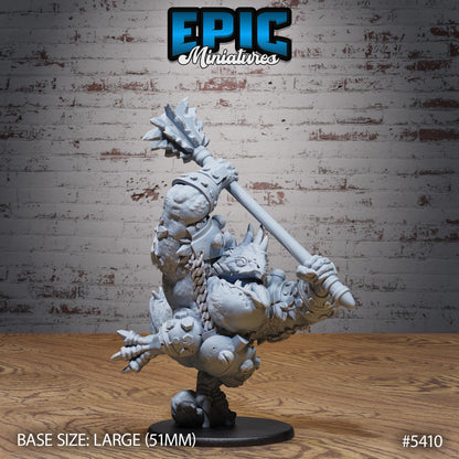 Lizard Bandits -  Resin Miniature - Tabletop  miniature - Fantasy Miniature - 32mm - D&D -  Sci-fi Miniature