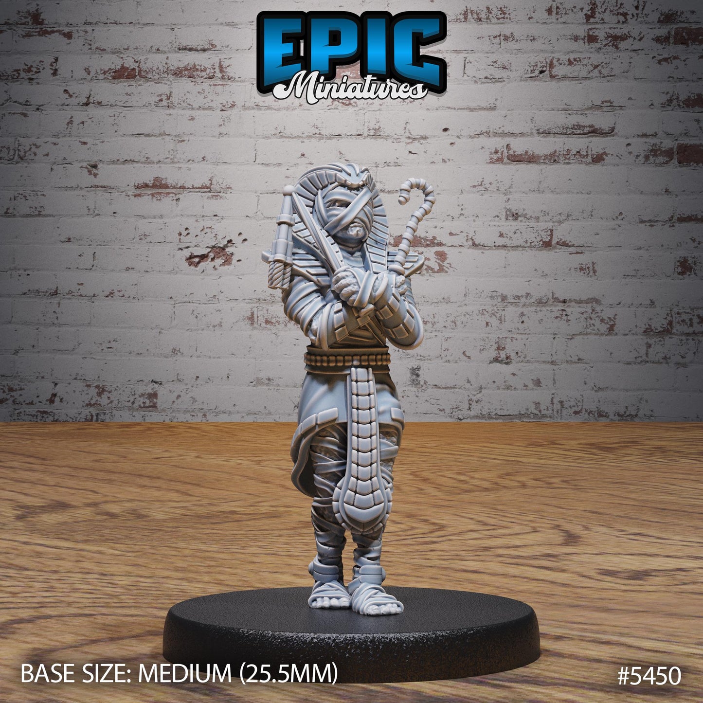 Mummy - Resin Miniature - Tabletop miniature - Fantasy Miniature - 32mm - D&D - Sci-fi Miniature