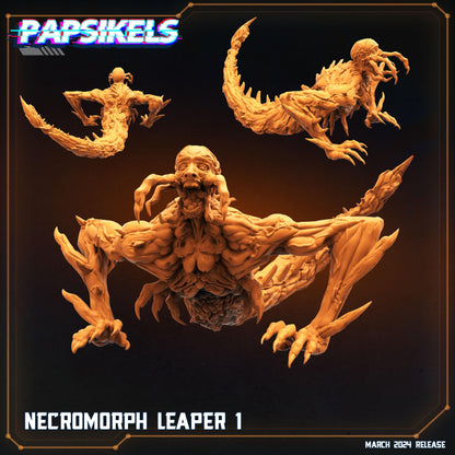 Necromorphs -  Resin Miniature - Tabletop  miniature - Fantasy Miniature - 32mm - D&D -  Sci-fi Miniature - Papsikel