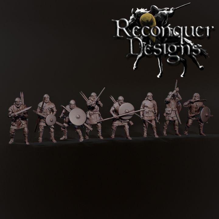 Almogavers -  Resin Miniature - Tabletop  miniature - Medieval Miniature