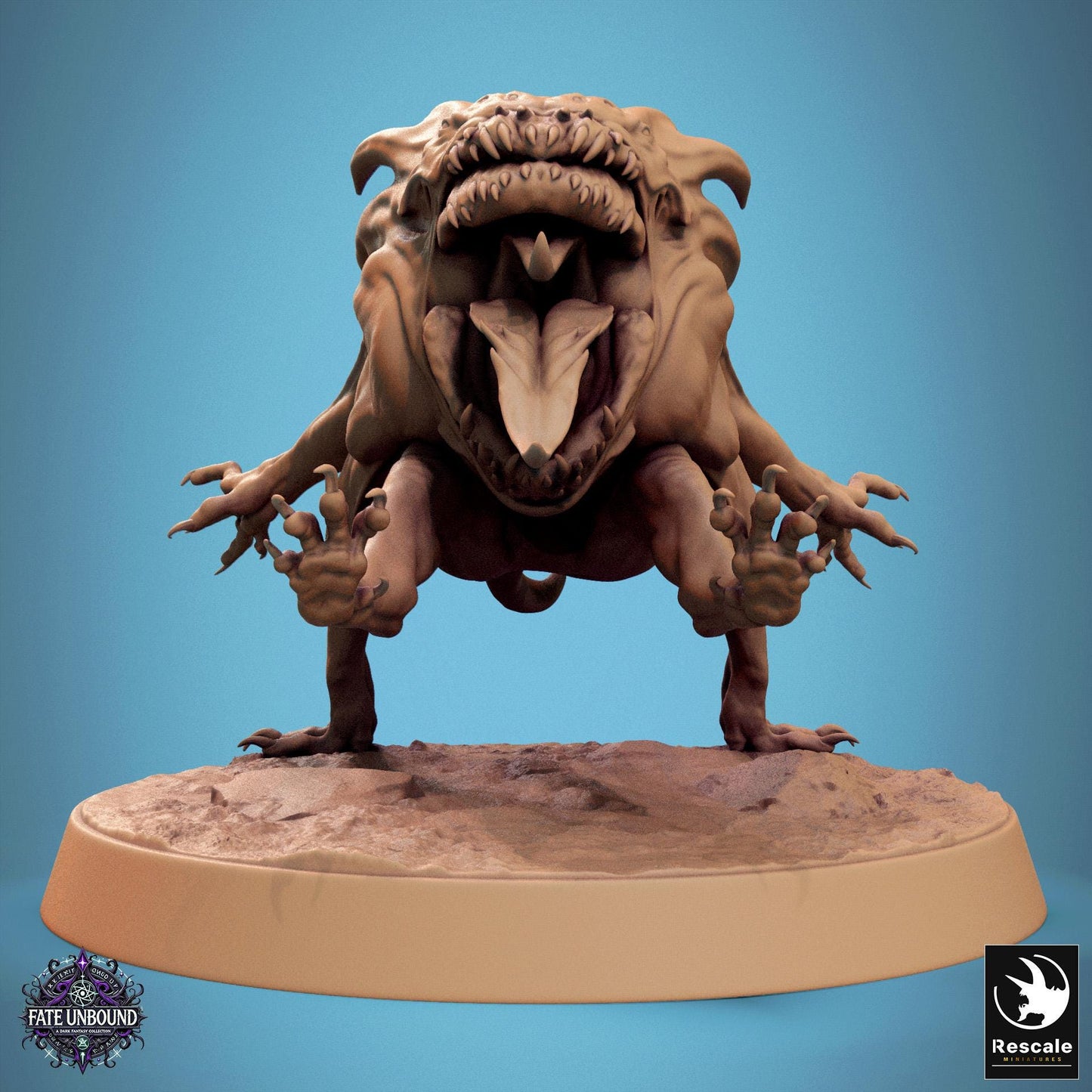 Devilish 2 -  Resin Miniature - Tabletop  miniature - Fantasy Miniature - 32mm - D&D -  Sci-fi Miniature - Papsikel DnD