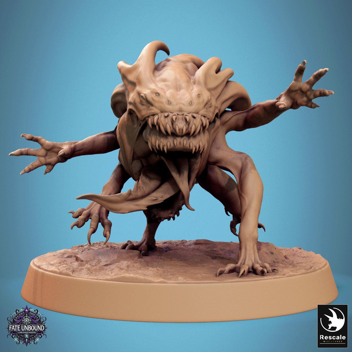 Devilish 2 - Resin Miniature - Tabletop miniature - Fantasy Miniature - 32mm - D&D - Sci-fi Miniature - Papsikel DnD