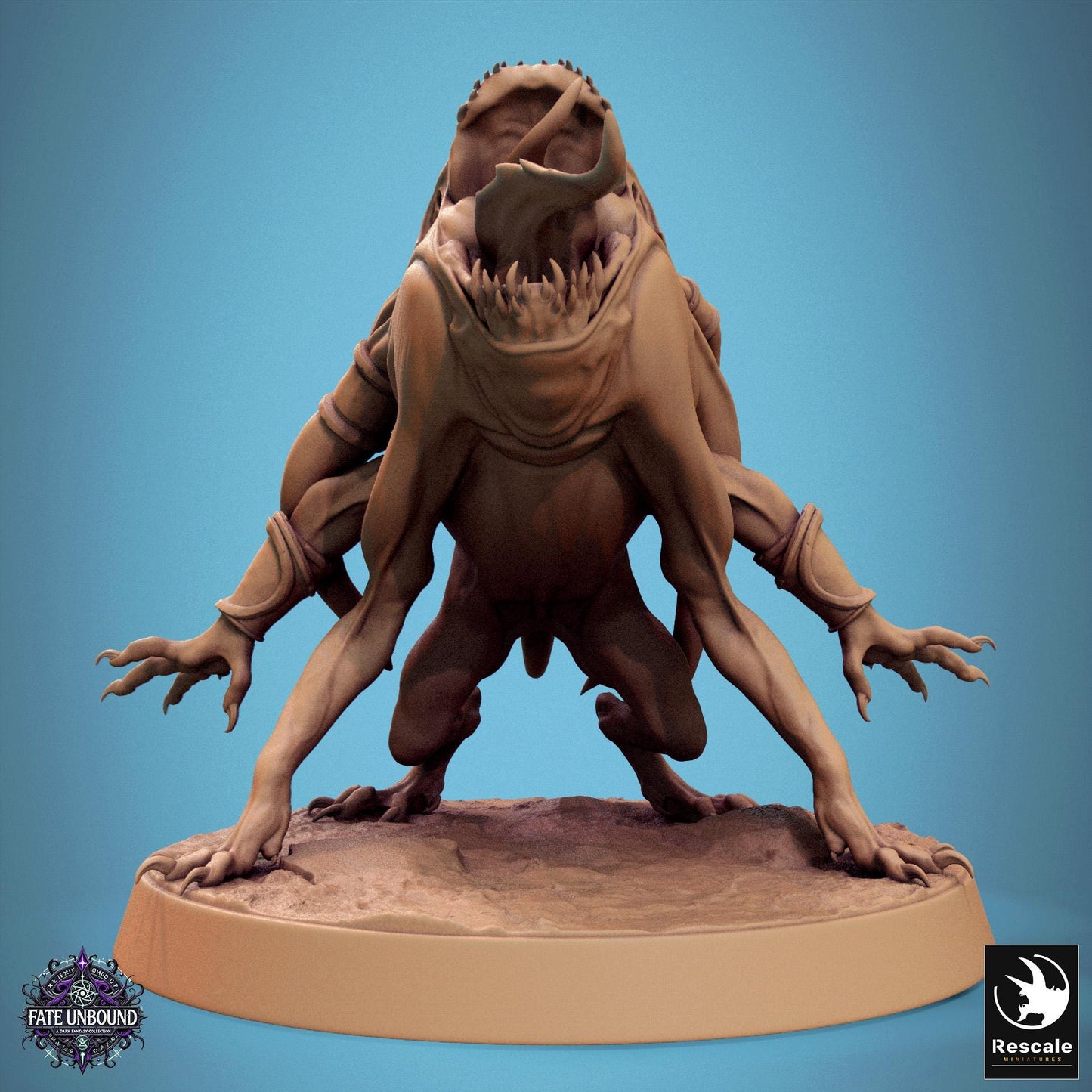 Devilish 2 - Resin Miniature - Tabletop miniature - Fantasy Miniature - 32mm - D&D - Sci-fi Miniature - Papsikel DnD