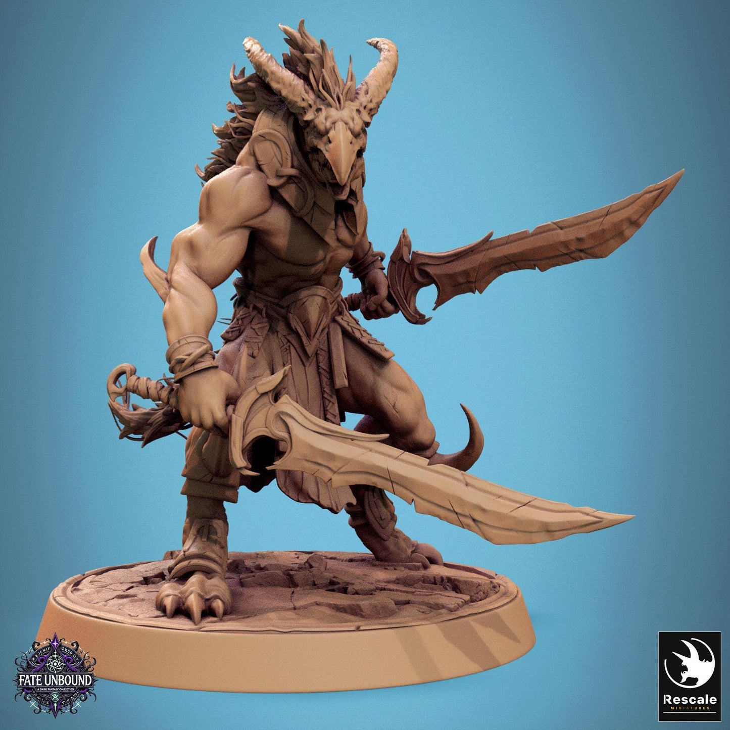 Skorath - Resin Miniature - Tabletop miniature - Fantasy Miniature - 32mm - D&D - Sci-fi Miniature - Papsikel DnD