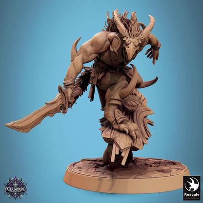 Skorath - Resin Miniature - Tabletop miniature - Fantasy Miniature - 32mm - D&D - Sci-fi Miniature - Papsikel DnD
