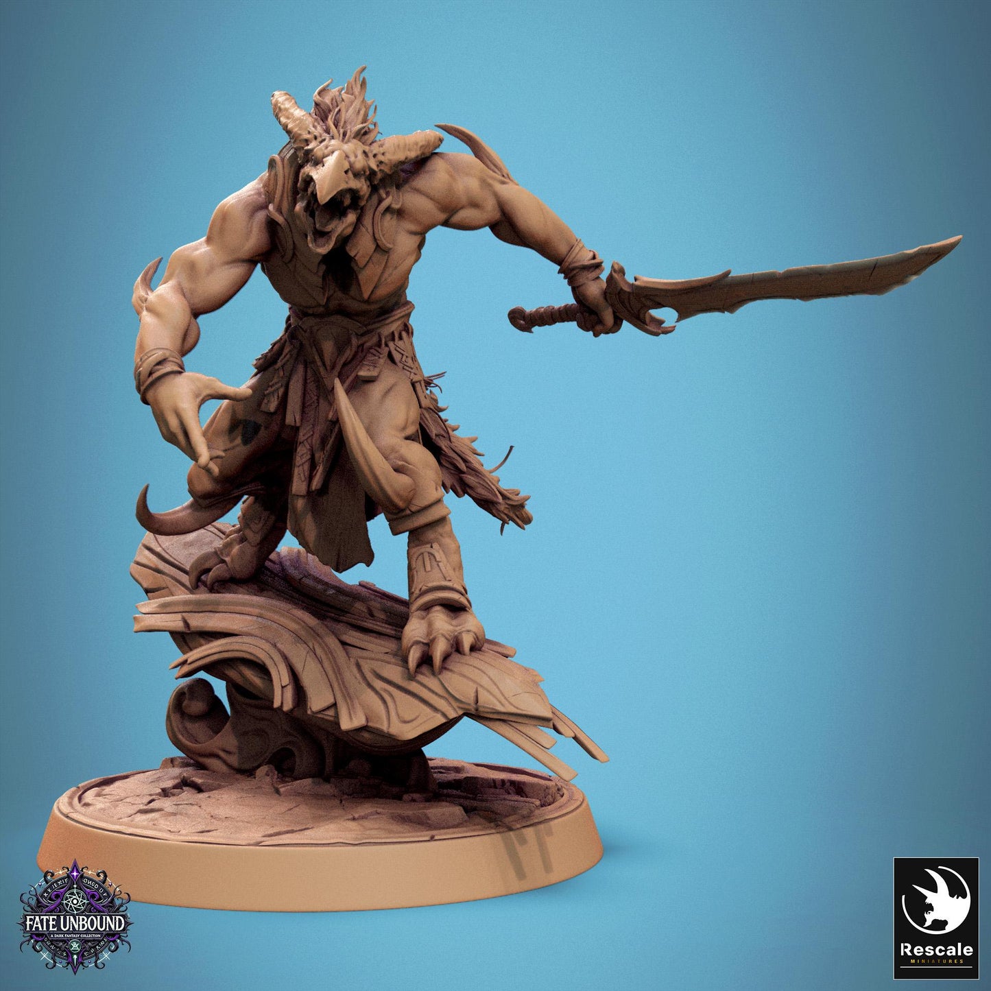 Skorath - Resin Miniature - Tabletop miniature - Fantasy Miniature - 32mm - D&D - Sci-fi Miniature - Papsikel DnD