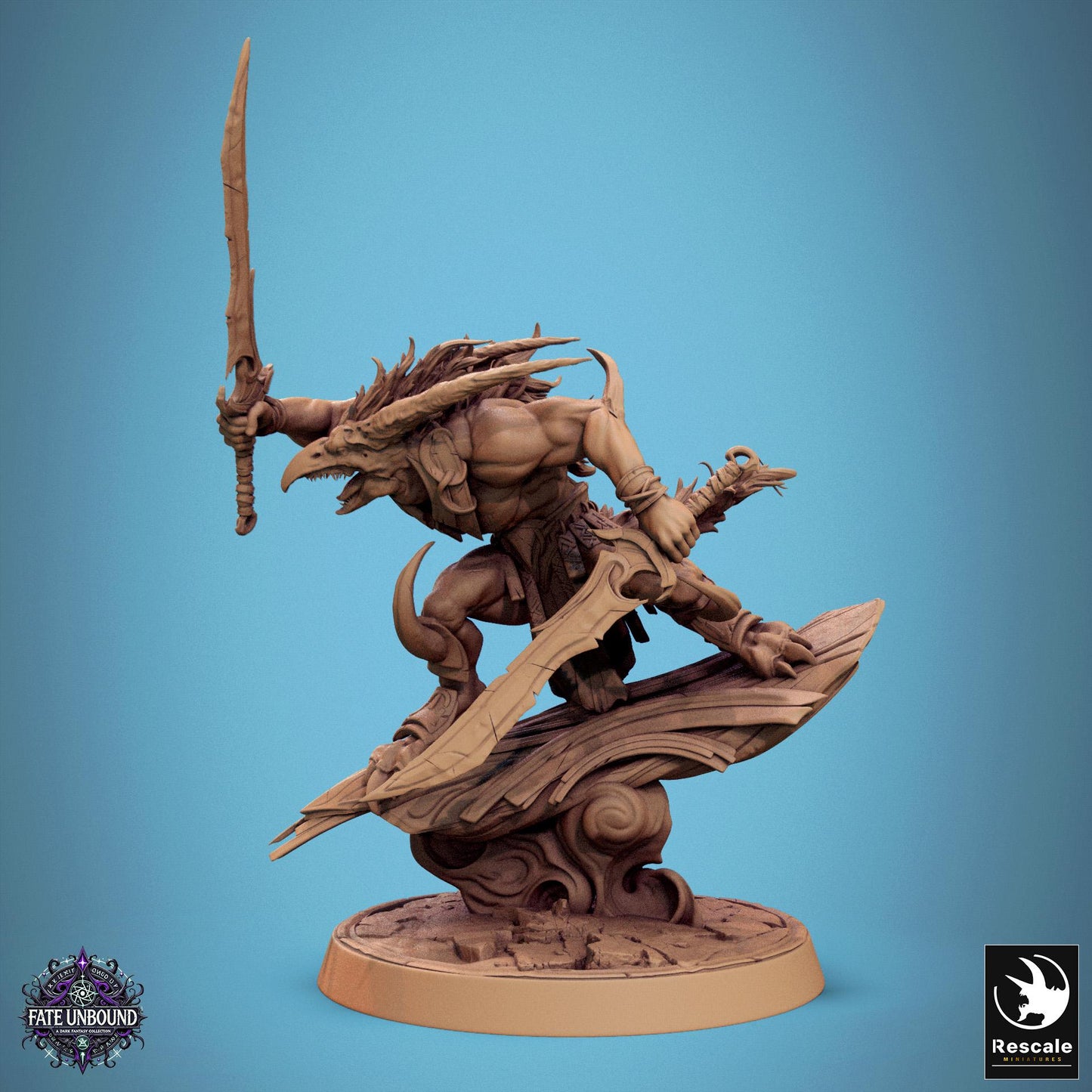 Skorath - Resin Miniature - Tabletop miniature - Fantasy Miniature - 32mm - D&D - Sci-fi Miniature - Papsikel DnD