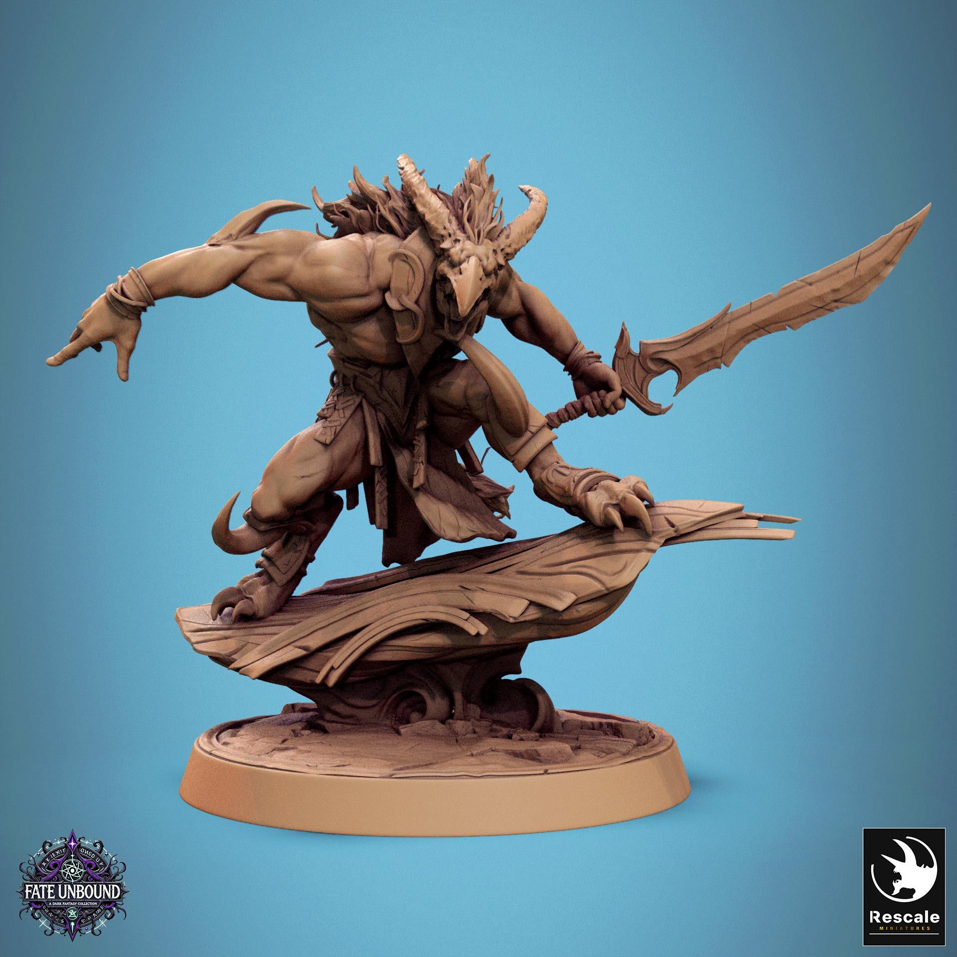 Skorath - Resin Miniature - Tabletop miniature - Fantasy Miniature - 32mm - D&D - Sci-fi Miniature - Papsikel DnD