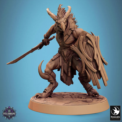 Skorath - Resin Miniature - Tabletop miniature - Fantasy Miniature - 32mm - D&D - Sci-fi Miniature - Papsikel DnD