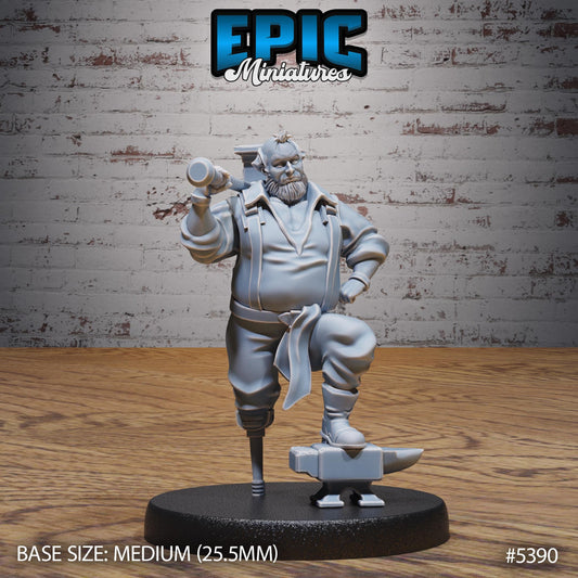 Hut Owner -  Resin Miniature - Tabletop  miniature - Fantasy Miniature - 32mm - D&D -  Sci-fi Miniature