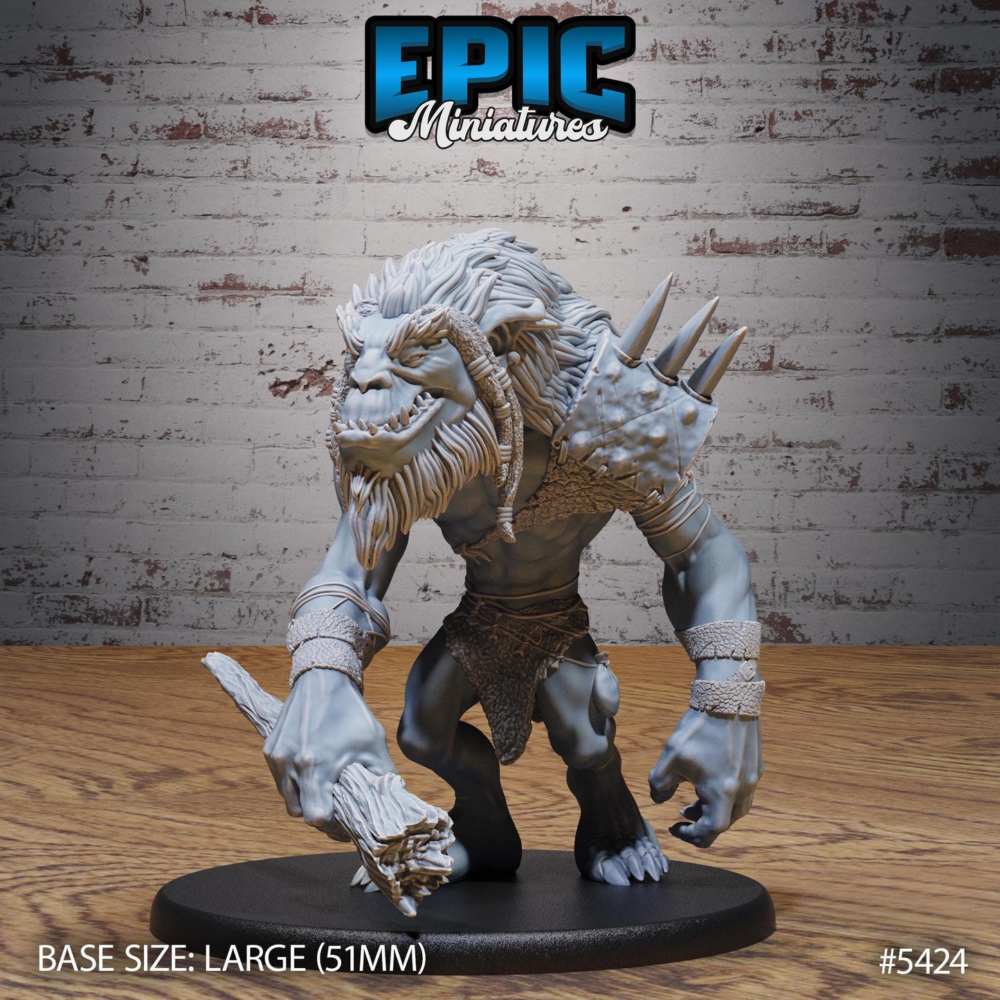 Longneck Trolls - Resin Miniature - Tabletop miniature - Fantasy Miniature - 32mm - D&D - Sci-fi Miniature