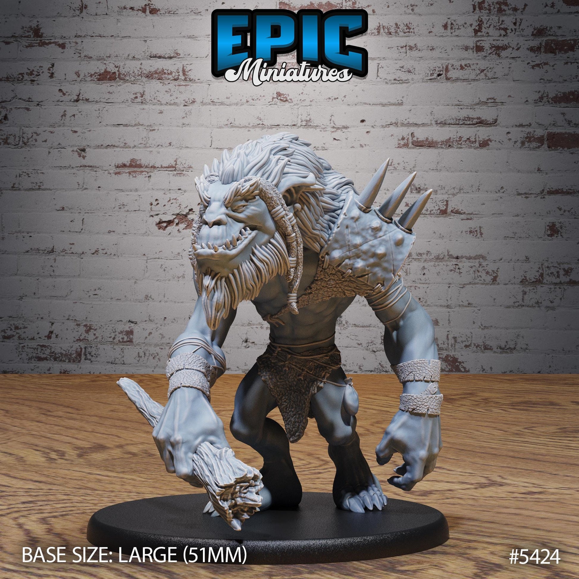 Longneck Trolls - Resin Miniature - Tabletop miniature - Fantasy Miniature - 32mm - D&D - Sci-fi Miniature