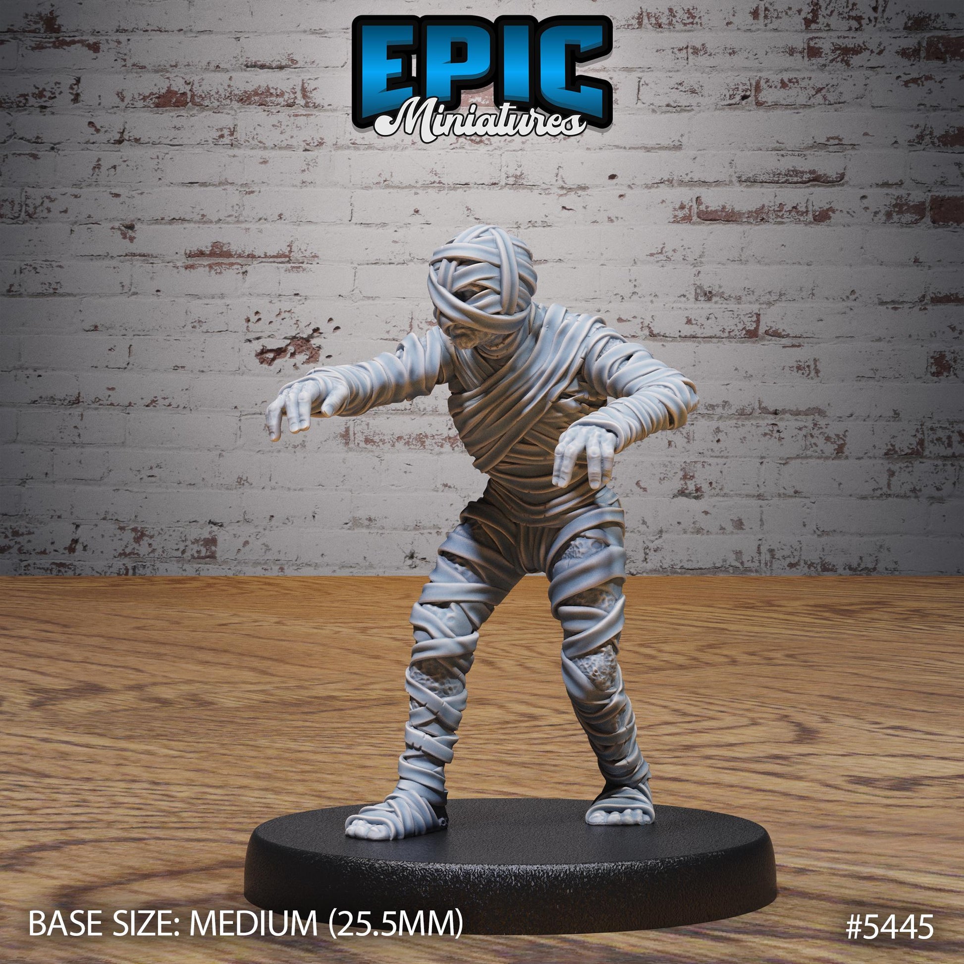 Mummy - Resin Miniature - Tabletop miniature - Fantasy Miniature - 32mm - D&D - Sci-fi Miniature