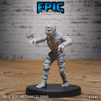 Mummy - Resin Miniature - Tabletop miniature - Fantasy Miniature - 32mm - D&D - Sci-fi Miniature