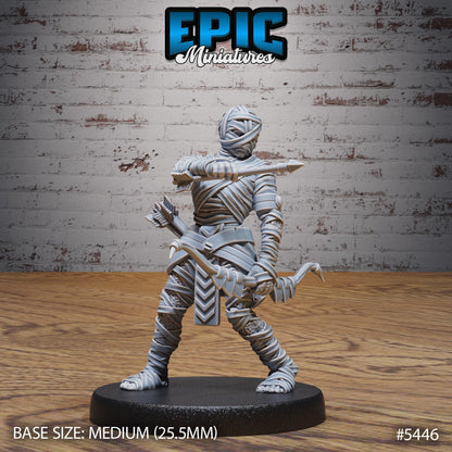 Mummy - Resin Miniature - Tabletop miniature - Fantasy Miniature - 32mm - D&D - Sci-fi Miniature
