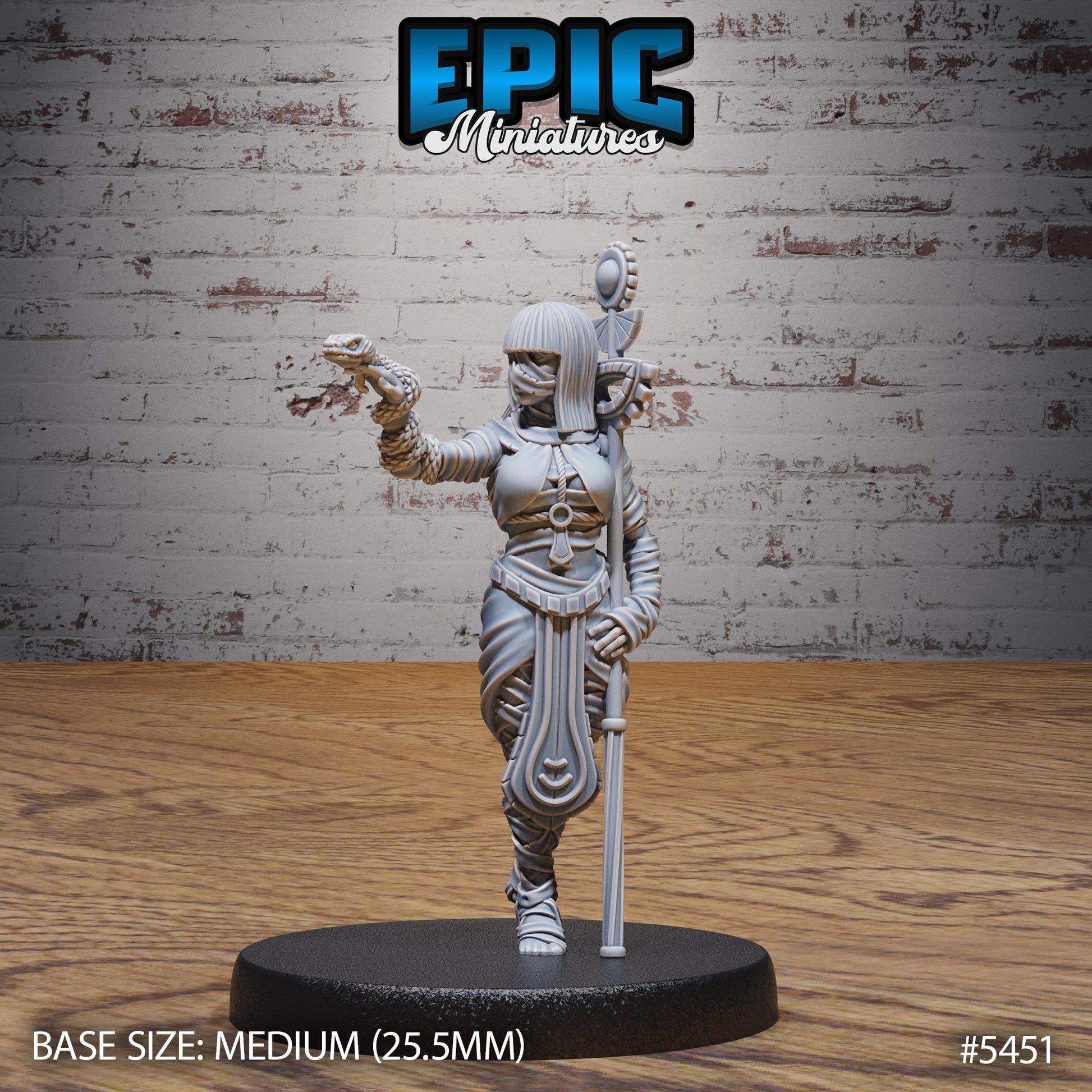 Mummy - Resin Miniature - Tabletop miniature - Fantasy Miniature - 32mm - D&D - Sci-fi Miniature