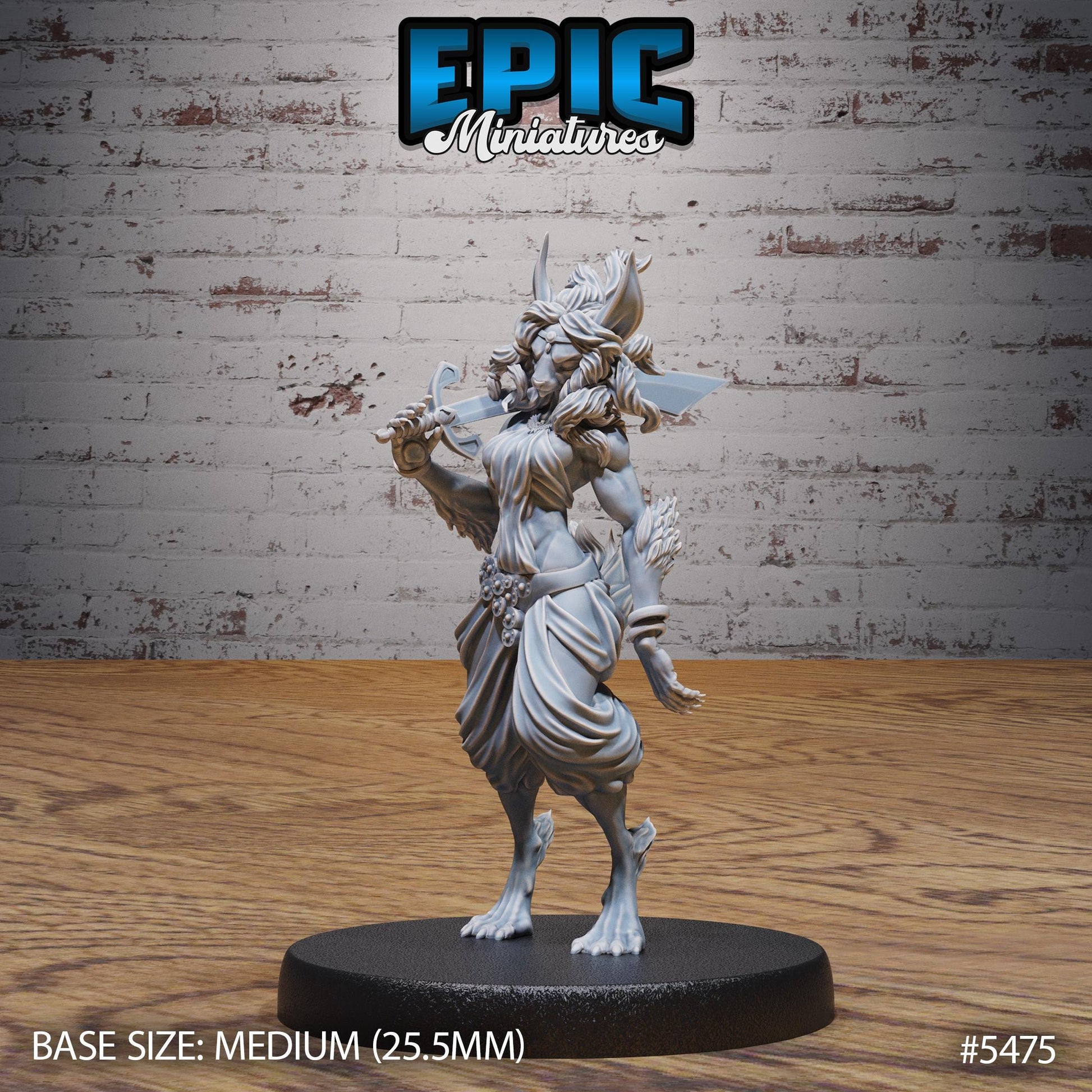 Lynx - Resin Miniature - Tabletop miniature - Fantasy Miniature - 32mm - D&D - Sci-fi Miniature