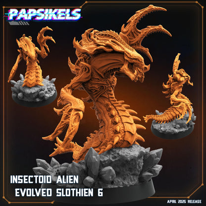 Infested Alien Evolved -  Resin Miniature - Tabletop  miniature - Fantasy Miniature - 32mm - D&D -  Sci-fi Miniature - Papsikel
