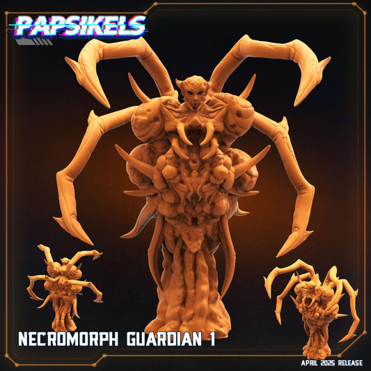 Necromorph Guardian -  Resin Miniature - Tabletop  miniature - Fantasy Miniature - 32mm - D&D -  Sci-fi Miniature - Papsikel
