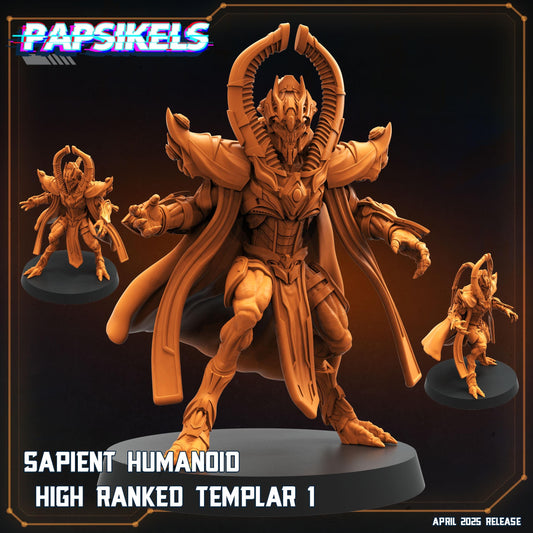 Sapient Humanoid - Resin Miniature - Tabletop miniature - Fantasy Miniature - 32mm - D&D - Sci-fi Miniature - Papsikel