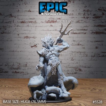 Lord Dragon -  Resin Miniature - Tabletop  miniature - Fantasy Miniature - 32mm - D&D -  Sci-fi Miniature - Rescale