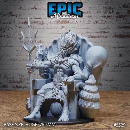 Lord Dragon -  Resin Miniature - Tabletop  miniature - Fantasy Miniature - 32mm - D&D -  Sci-fi Miniature - Rescale
