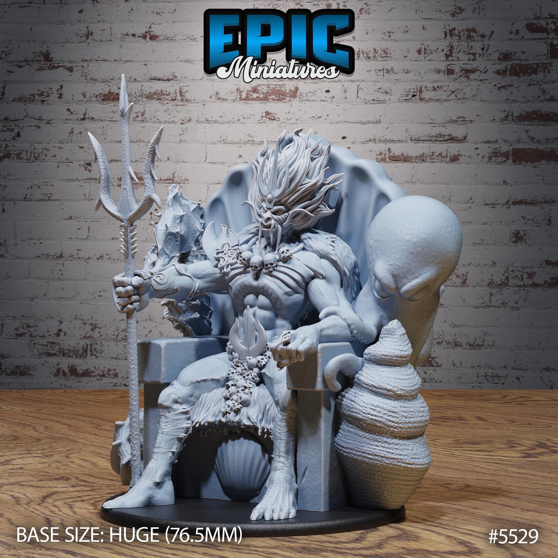 Lord Dragon - Resin Miniature - Tabletop miniature - Fantasy Miniature - 32mm - D&D - Sci-fi Miniature - Rescale