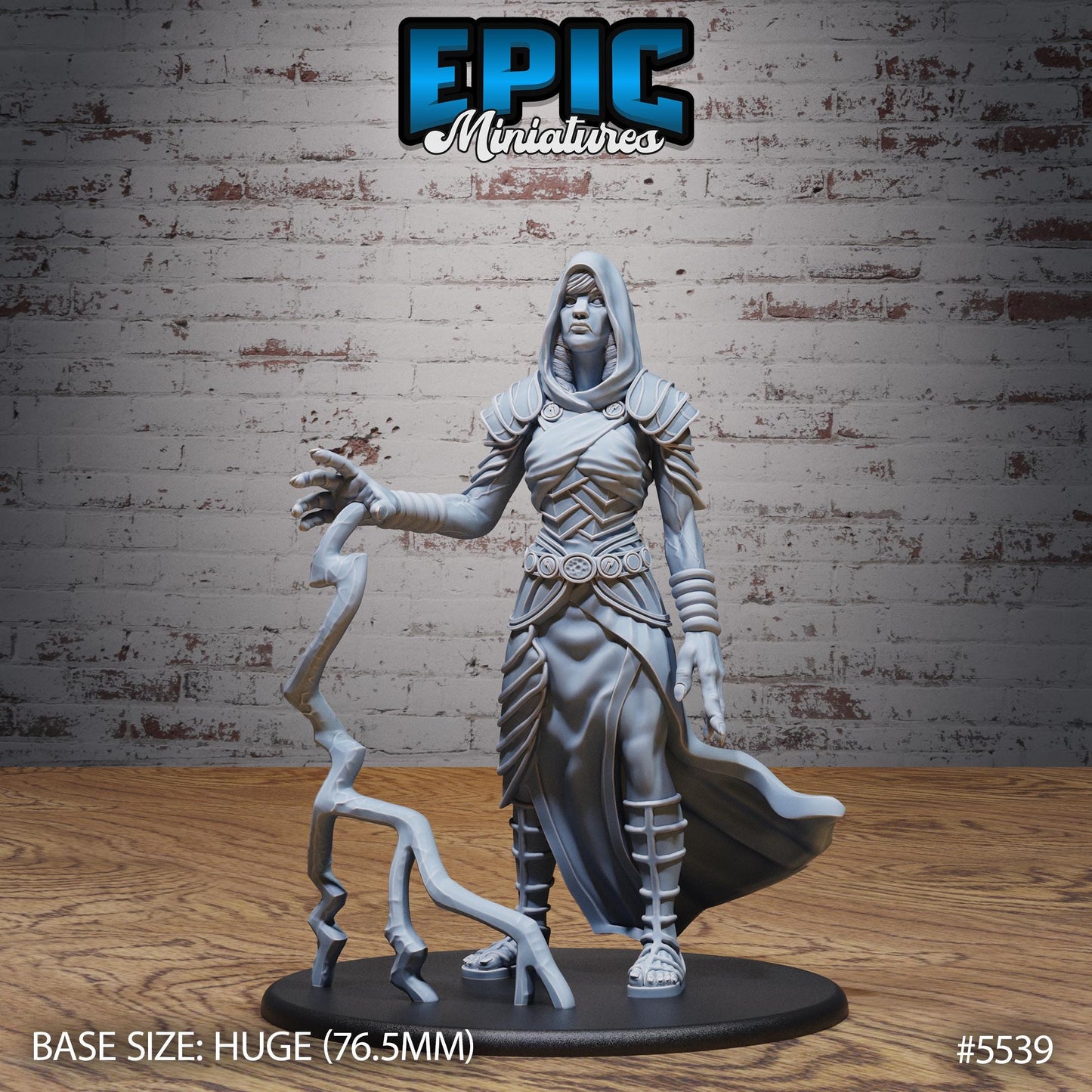 Storm Giantess -  Resin Miniature - Tabletop  miniature - Fantasy Miniature - 32mm - D&D -  Sci-fi Miniature - Rescale