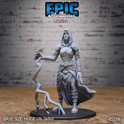 Storm Giantess -  Resin Miniature - Tabletop  miniature - Fantasy Miniature - 32mm - D&D -  Sci-fi Miniature - Rescale
