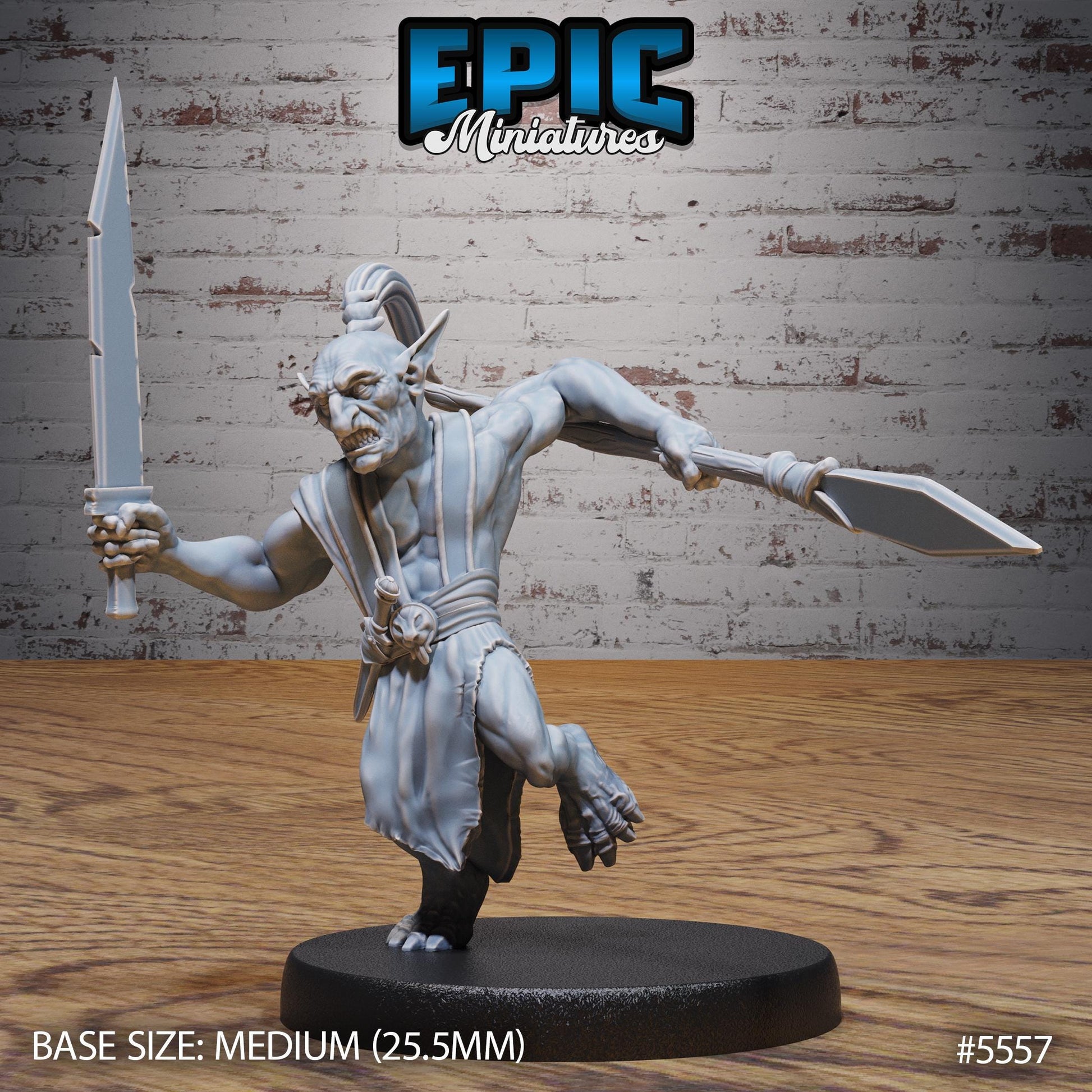 Goblins Rage - Resin Miniature - Tabletop miniature - Fantasy Miniature - 32mm - D&D - Sci-fi Miniature - Rescale