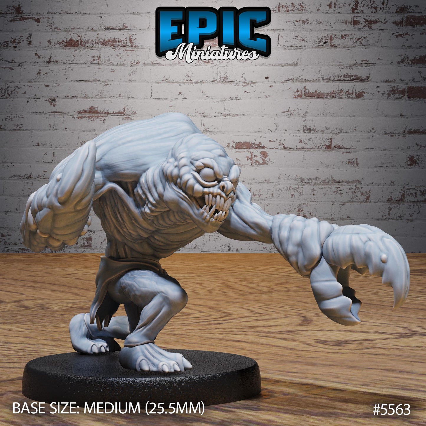 Meenlock - Resin Miniature - Tabletop miniature - Fantasy Miniature - 32mm - D&D - Sci-fi Miniature - Rescale