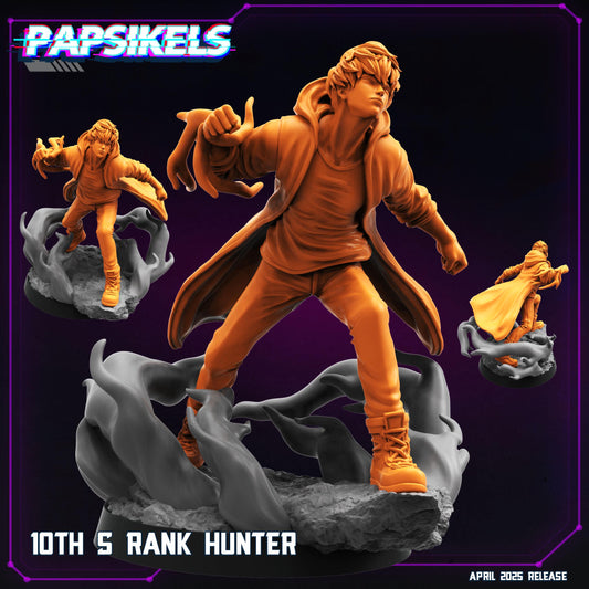 Rank Hunter - Resin Miniature - Tabletop miniature - Fantasy Miniature - 32mm - D&D - Sci-fi Miniature - Papsikel