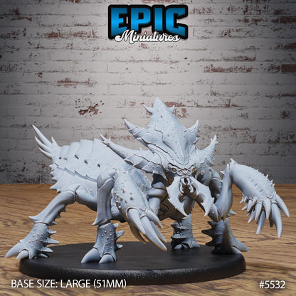 Ankheg -  Resin Miniature - Tabletop  miniature - Fantasy Miniature - 32mm - D&D -  Sci-fi Miniature - Rescale