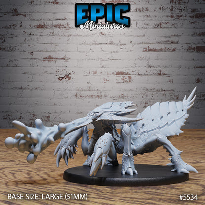 Ankheg -  Resin Miniature - Tabletop  miniature - Fantasy Miniature - 32mm - D&D -  Sci-fi Miniature - Rescale