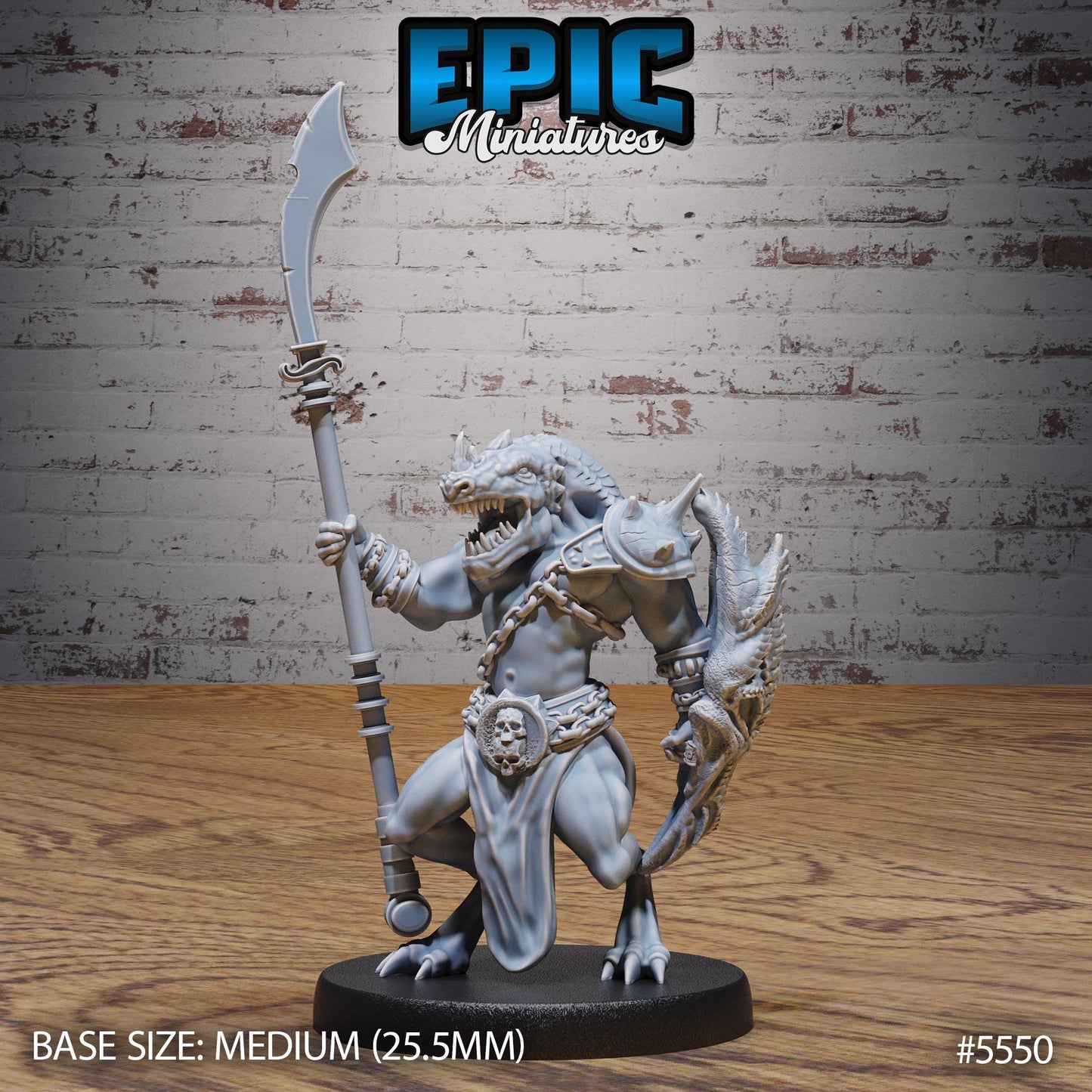 BluDragon -  Resin Miniature - Tabletop  miniature - Fantasy Miniature - 32mm - D&D -  Sci-fi Miniature - Rescale