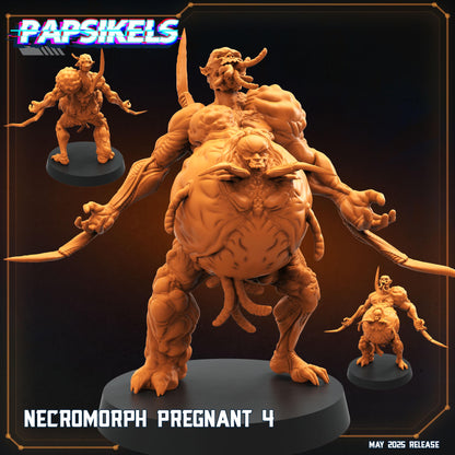 Necromorphs - Resin Miniature - Tabletop miniature - Fantasy Miniature - 32mm - D&D - Sci-fi Miniature- Papsikel