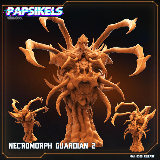 Necromorph Guardian - Resin Miniature - Tabletop miniature - Fantasy Miniature - 32mm - D&D - Sci-fi Miniature- Papsikel