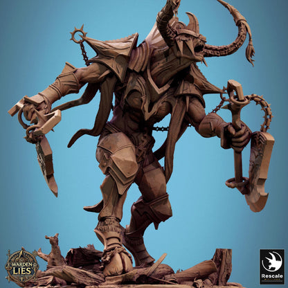 Aiabus - Hollowed - Resin Miniature - Tabletop miniature - Fantasy Miniature - 32mm - D&D - Sci-fi Miniature - Rescale DnD