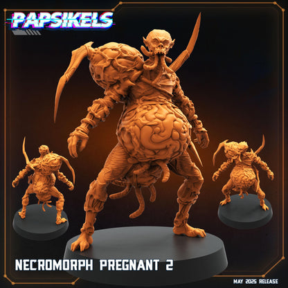 Necromorphs - Resin Miniature - Tabletop miniature - Fantasy Miniature - 32mm - D&D - Sci-fi Miniature- Papsikel