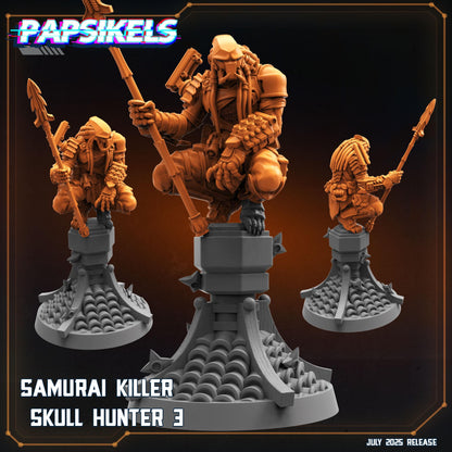 Samurai Killers - Resin Miniature - Tabletop miniature - Fantasy Miniature - 32mm - D&D - Sci-fi Miniature - Papsikel
