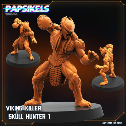 Viking Killers - Resin Miniature - Tabletop miniature - Fantasy Miniature - 32mm - D&D - Sci-fi Miniature - Papsikel