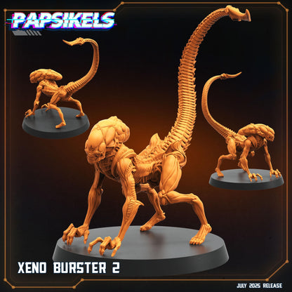 Xeno Burster - Resin Miniature - Tabletop miniature - Fantasy Miniature - 32mm - D&D - Sci-fi Miniature - Papsikel