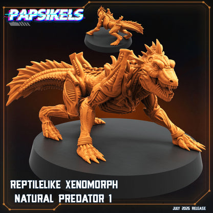 Xenomorph Predators - Resin Miniature - Tabletop miniature - Fantasy Miniature - 32mm - D&D - Sci-fi Miniature - Papsikel